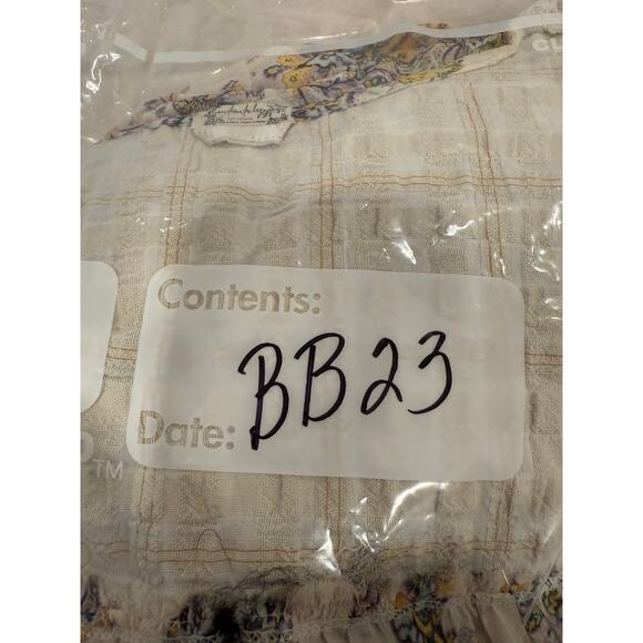 Intimately by Free People Wonderland Robe Womens XS/S Ivory Drop Shoulder Kimono - Picture 13 of 13